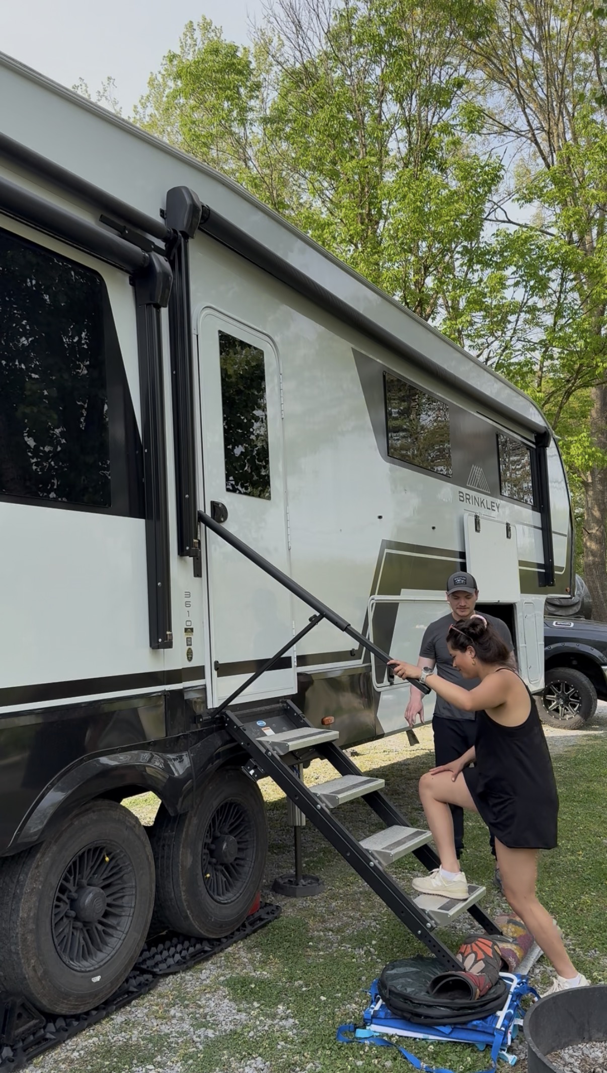 Nobody Told Us the Stair Legs Extend